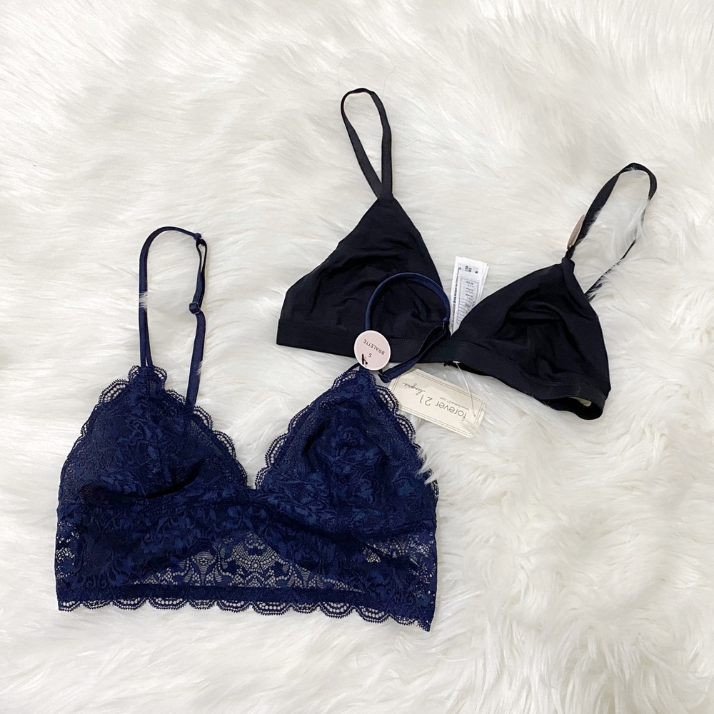 NWT Forever 21 Bralette Bundle